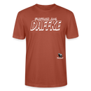 Berliner Spruch-EINFACH AUS DAFFKE-Unisex BIO T-Shirt - Terrakotta