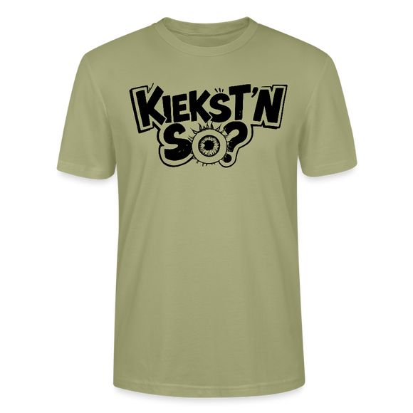 Berlin Shirt-KIEKSTN SO?-Unisex T-Shirt Bio - Nebelgrün