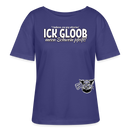 ICK GLOOB MEEN SCHWEIN PFEIFT-Rundhals Frauen Bio-T-Shirt - Dämmerung