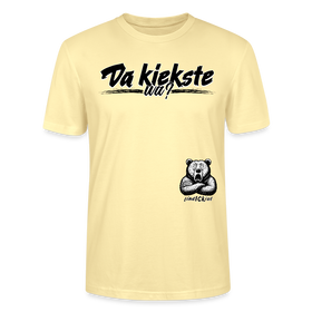 Da kiekste, wa?-Unisex T-Shirt Bio - Creme