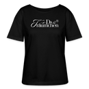 TRÄUMCHEN-Rundhals Frauen Bio-T-Shirt - Schwarz