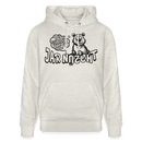 DU SCHNALLST JAR NÜSCHT-Unisex Bio-Hoodie - Beige meliert