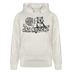 DU SCHNALLST JAR NÜSCHT-Unisex Bio-Hoodie - Beige meliert