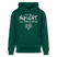 ICK BIN NÜSCHT FÜR SCHWACHE NERVEN-Unisex Bio-Hoodie - Forest