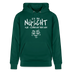 ICK BIN NÜSCHT FÜR SCHWACHE NERVEN-Unisex Bio-Hoodie - Forest