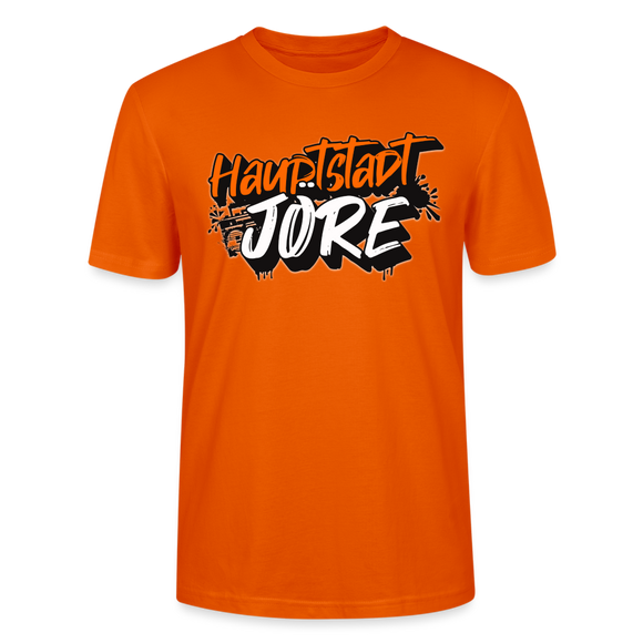 HAUPTSTADTJÖRE-Unisex BIO T-Shirt - Tieforange