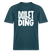 DOLLET DING- RELAXED FIT Unisex Organic T-Shirt - Dunkles Petrol