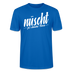 Berlin Shirt-NÜSCHT DARF ICK-Unisex T-Shirt mit Berliner Schnauze - Pfauenblau
