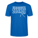JEH MIR NICH UFFN SENKEL-Unisex T-Shirt BIO II - Pfauenblau