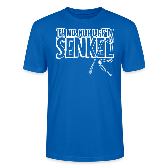 JEH MIR NICH UFFN SENKEL-Unisex T-Shirt BIO II - Pfauenblau