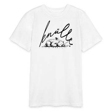KNÜLLE - Bio Teenager T-Shirt - Weiß