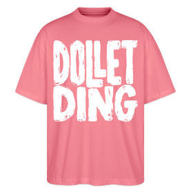 DOLLET DING-Dit Berlin Shirt mit Kodderschnauze-Oversized Unisex Bio - Pink 