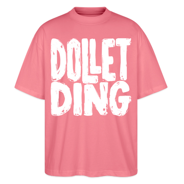 DOLLET DING-Dit Berlin Shirt mit Kodderschnauze-Oversized Unisex Bio - Pink 