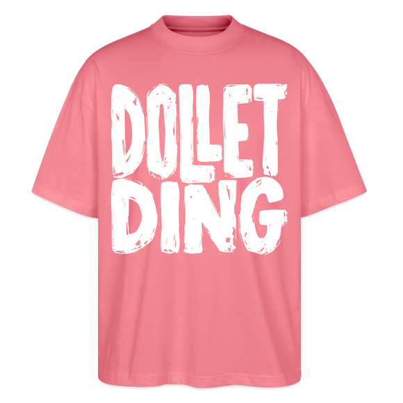 DOLLET DING-Dit Berlin Shirt mit Kodderschnauze-Oversized Unisex Bio - Pink 