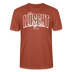 Berlin Shirt mit Schnauze-NÜSCHT MUSS ICK-Unisex T-Shirt Bio - Terrakotta