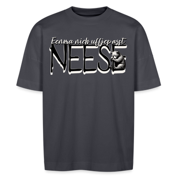 NEESE-Unisex Oversize Bio-T-Shirt - Indigoblau