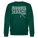JEH MIR NICH UFFN SENKEL-Unisex Bio-Sweatshirt II - Forest