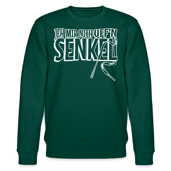 JEH MIR NICH UFFN SENKEL-Unisex Bio-Sweatshirt II - Forest