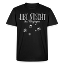 JIBT NÜSCHT ihr Flitzpiepen-Männer Premium Bio T-Shirt - Schwarz