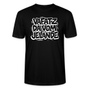VAFATZ DA VOM JELÄNDE-Unisex T-Shirt Bio-Berliner Schnauze - Schwarz