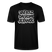 VAFATZ DA VOM JELÄNDE-Unisex T-Shirt Bio-Berliner Schnauze - Schwarz