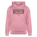 Berliner Spruch-ICK WUNDER MIR-Unisex Bio-Hoodie - Lila Traum
