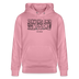 Berliner Spruch-ICK WUNDER MIR-Unisex Bio-Hoodie - Lila Traum