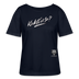 KIEKSTN SO? Rundhals Frauen Bio-T-Shirt - Navy