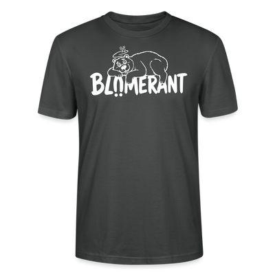 BLÜMERANT - Unisex T-Shirt mit Berliner Schnauze - Anthrazit