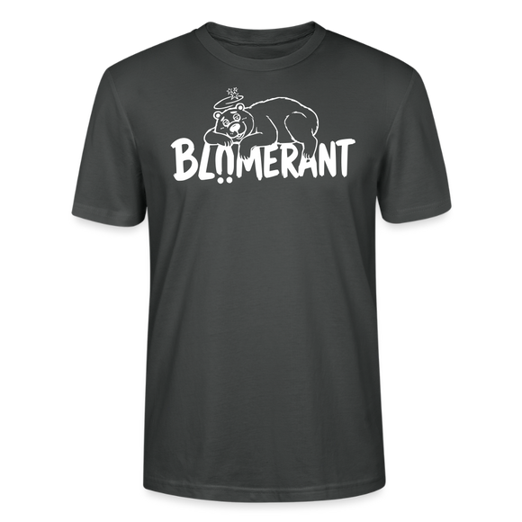 BLÜMERANT - Unisex T-Shirt mit Berliner Schnauze - Anthrazit