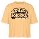 DIT IS KNORKE-Frauen Boxy Bio-T-Shirt - Mispel