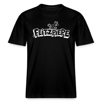 Dit Berlin Shirt-FLITZPIEPE-RELAXED FIT Unisex Bio T-Shirt - Schwarz