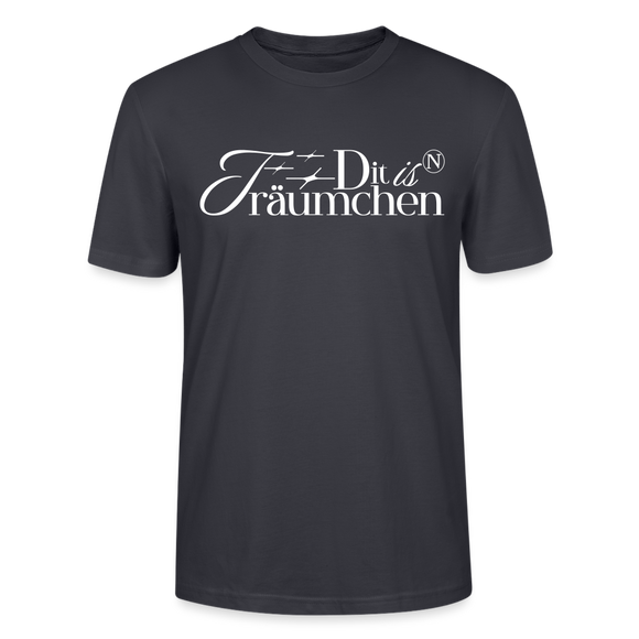 Träumchen- Unisex Bio T-Shirt - Dunkles Graublau