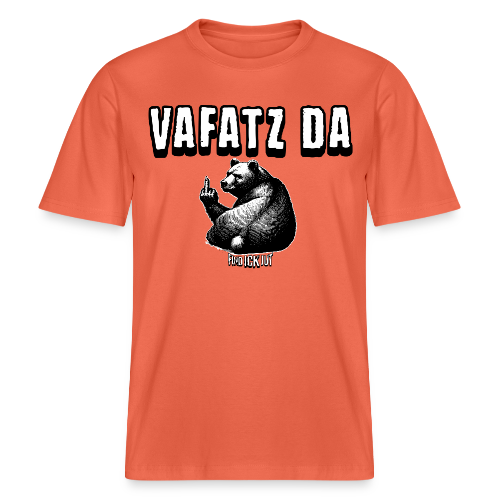 VAFATZ DA-Relaxed Fit Unisex Bio-T-Shirt - Hellrot