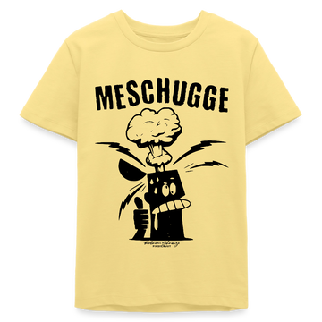 MESCHUGGE - Bio Teenager T-Shirt - Gelb Viva 