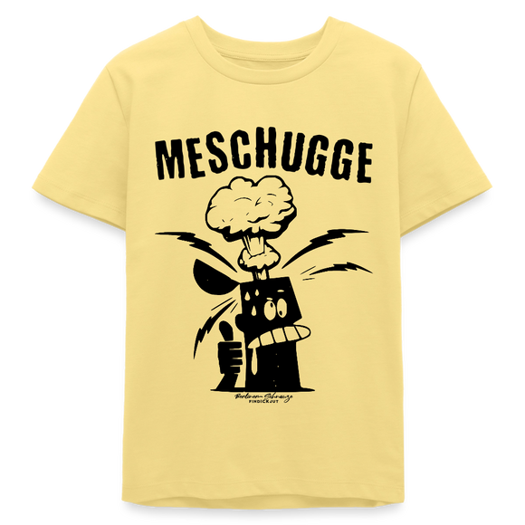 MESCHUGGE - Bio Teenager T-Shirt - Gelb Viva 