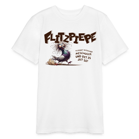 BERLINER FLITZPIEPE- Bio Teenager T-Shirt - Weiß