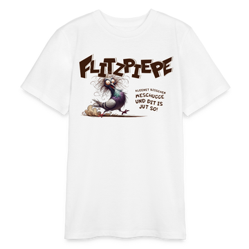 BERLINER FLITZPIEPE- Bio Teenager T-Shirt - Weiß