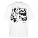 MACH HINNE – Berlin Souvenir -Oversized Unisex Bio T-Shirt - Weiß
