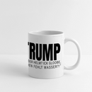 #FCKTRUMP-Panoramatasse - Weiß