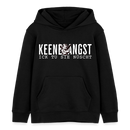 KEENE ANGST ICK TU SIE NÜSCHT -  Bio-Hoodie Mini - Schwarz