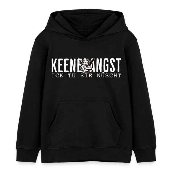 KEENE ANGST ICK TU SIE NÜSCHT -  Bio-Hoodie Mini - Schwarz