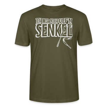 JEH MIR NICH UFFN SENKEL-Unisex T-Shirt BIO II - Khaki
