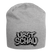 Ostalgie-Jersey-Beanie-URST SCHAU - Grau meliert