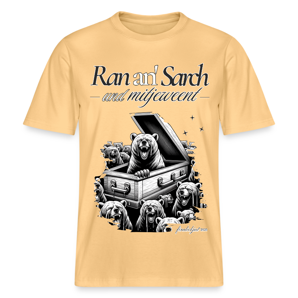 Ran an Sarch-Relaxed Fit Unisex Bio-T-Shirt I - Hellgelb