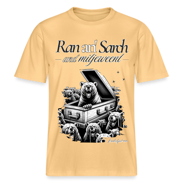 Ran an Sarch-Relaxed Fit Unisex Bio-T-Shirt I - Hellgelb