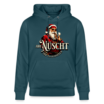 JIBT NÜSCHT IHR FLITZPIEPEN-Unisex Bio-Hoodie II - Dunkles Petrol