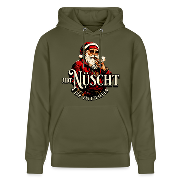 JIBT NÜSCHT IHR FLITZPIEPEN-Unisex Bio-Hoodie II - Khaki Grün