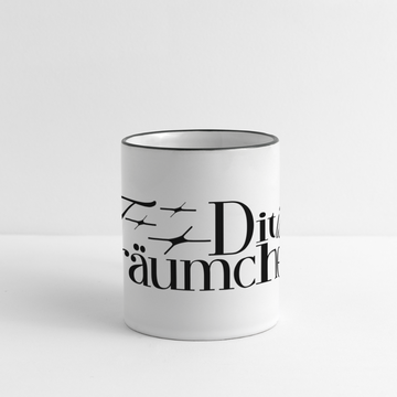 TRÄUMCHEN-Panoramatasse - Weiß/Schwarz