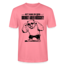 lustiger Berliner Bär mit Berliner Schnauze-NETT KANN ICK OOCH-Unisex T-Shirt - Pink 
